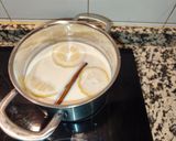 Foto del paso 4 de la receta Leche con Canela y Limón
