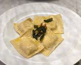 A picture of step 11 of Homemade crab ravioli with sage lemon butter sauce.