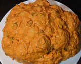 A picture of step 4 of Gobhi Mussalam.