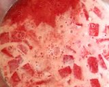 A picture of step 2 of Watermelon Sherbet/Mohabbat ka Sherbet.