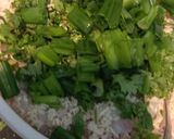 A picture of step 2 of Chicken samosa in different shapes.