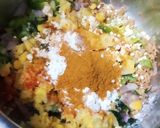 A picture of step 2 of Soya sweet corn masala kebabs.