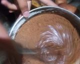 A picture of step 2 of Creamy tea with brownies.