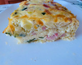 Foto del paso 6 de la receta: Pastel de calabacín con queso y bacon