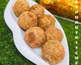 A picture of step 6 of Crispy meaty yam balls.