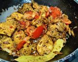 A picture of step 5 of Bengali style Chicken aloo jhol.