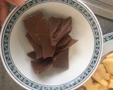 Foto langkah ke 5 dari resep Putri salju keju / Choco hazelnut cheese.