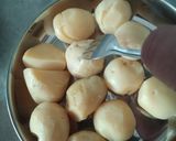A picture of step 1 of Lasaniya Bataka and Bhungda.