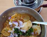 A picture of step 8 of Sambar idli.