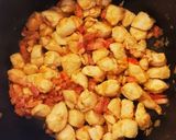 Zöldborsós csirke brassói recept fázis 2 fotója