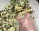 A picture of step 3 of Aloo walay Parathay.