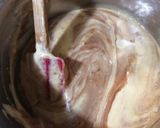 A picture of step 5 of Chocolate cupcakes using cocoa powder.