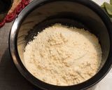A picture of step 1 of Palak chaat.