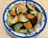 櫛瓜炒豆包的食譜步驟5照片