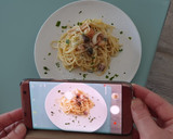 Foto del paso 5 de la receta: Espaguetis mar y setas