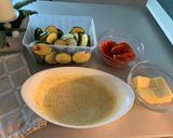 Cukkini & Paradicsom egytálétel/köret 🍅🥒🧀(egyszerű, könnyed húsmentes) recept fázis 4 fotója
