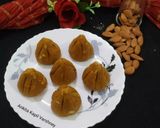 A picture of step 5 of Besan Modak.