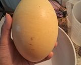 Foto del paso 1 de la receta: Bizcochuelo con huevo de avestruz🥚