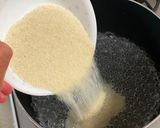 A picture of step 3 of Mozzarella and Semolina Roll Cake.