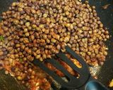 A picture of step 5 of Manipuri keli chana.
