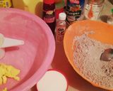 A picture of step 1 of Red velvet.
