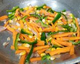 A picture of step 4 of Vermicelli Upma with Mixed Vegetables.