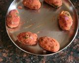 A picture of step 3 of Beetroot Cutlets.