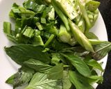 Hình bước làm 1 của món Canh chua chay