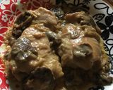 Foto del paso 3 de la receta Supremas de pollo con champiñones encebollados