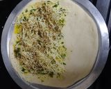 A picture of step 3 of Garlic bread.