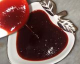 A picture of step 12 of Homemade red gel colour with beetroot.