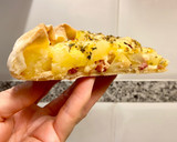 Foto del paso 17 de la receta: Pizza rústica con patata y bacon, sin gluten