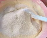 A picture of step 4 of Sponge cake/Lady fingers.