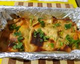 A picture of step 7 of Self saucing scalloped potatoes.
