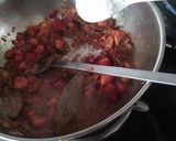 A picture of step 8 of Ghughni Chaat.