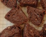 Foto langkah ke 23 dari resep Almond Double Chocolate Sourdough Bread (72%).
