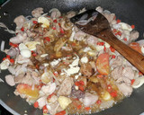 Foto langkah ke 3 dari resep Tumis Ati Ampela Buncis Pedas Manis.