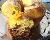 Foto del paso 5 de la receta: Budín marmolado de limón y chocolate