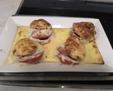 Foto del paso 9 de la receta: Berenjenas con tomate, mozzarella y jamón york
