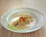 Foto langkah ke 7 dari resep Soto Betawi Hack ala Mie Instan, Kuah Susu Telur Lembut.