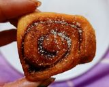 A picture of step 10 of Eggless Cinnamon Rolls.