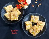 A picture of step 5 of Seviyan ki burfi.