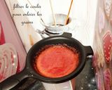 Une image de l'étape 2 de Coulis de framboises fraîches du jardin 😋.
