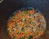 Foto del passaggio 2 della ricetta Pasta e piselli freschi