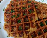 Une image de l'étape 5 de 🌸 Gaufre aux courgettes et flocons d'avoine.