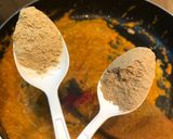 A picture of step 4 of Paneer Butter Masala Canapés.