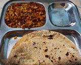 A picture of step 6 of Gobhi Besan Bhaji.