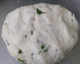 A picture of step 1 of Lachha Paratha.