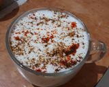 A picture of step 3 of Masala Chach (butter milk).