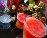A picture of step 3 of Melon orange summer sip.